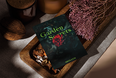 The Garden of Secrets: A Book Cover Design branding design graphic design illustration typography