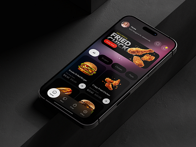 Fast Food App app branding burger chicken colors design fast food food hot dogs kfc pizza ui uiux ux wings