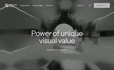 Power of unique visual value album brand branding cover design graphic design image label stock template ui web youtube