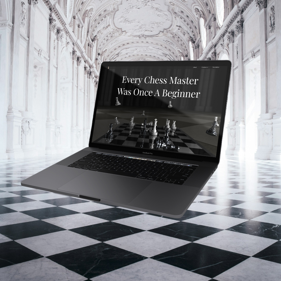 Chess Courses Website chess chess courses website chess grandmaster chess website dark mode design landing page ui ui de visual website