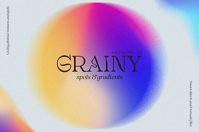 Grainy spots & gradients abstract background beauty bright colorful corporate elegant elements grain grainy grainy spots gradients light magical modern multicolored mystic mystical