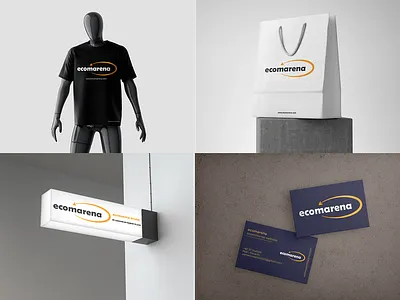 Logo Design | ecomarena illustrator logo photoshop