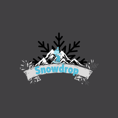 The daily logo challenge Day-8: Ski Mountain Logo daily challenge daily logo daily logo challenge daily logo challenge day 8 daily logo design challenge design graphic design logo logo design