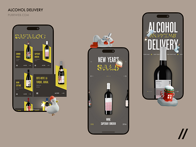 Alcohol Delivery Mobile iOS App Design android app app interface app screen design dashboard delivery delivery app design interface ios mobile app mobile ui product product design start up ui ux