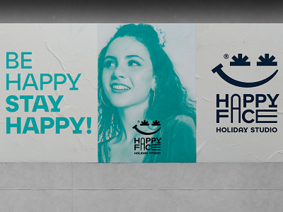 Happy face Holiday studio Social adobe illustrator adobe photoshop art behance brandidentity branding creative design designer dribbble face graphic design graphicdesigner happy holiday illustration illustrator logo studio vector