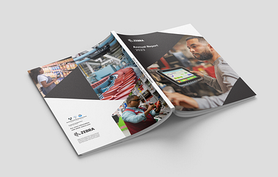 Annual Report Cover branding graphic design