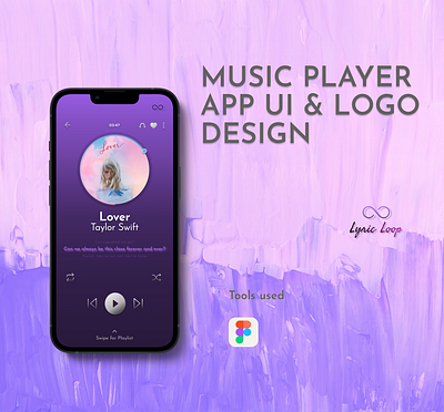 Music Player UI Design using Figma 3d app app design behance design dribble figma graphic design logo mockup ui ui design ux ux design