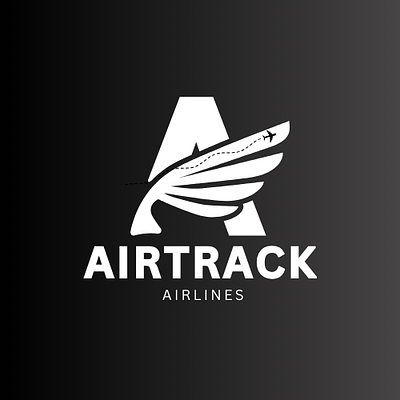 The daily logo challenge Day-12: Airline airline logo branding daily challenge daily logo daily logo challenge daily logo challenge day 12 daily logo design challenge daily logo design day 12 design graphic design illustration logo logo challenge logo design