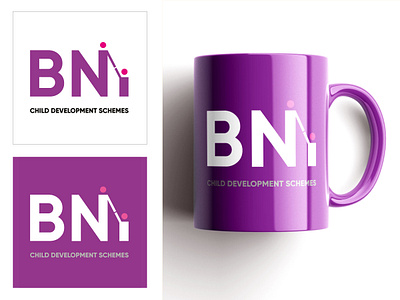 BNI CHild Dvelopment Scheme. Logo Design brand identity logo design