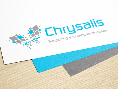 Chrysalis Business Support Services. Logo Design brand identity logo design
