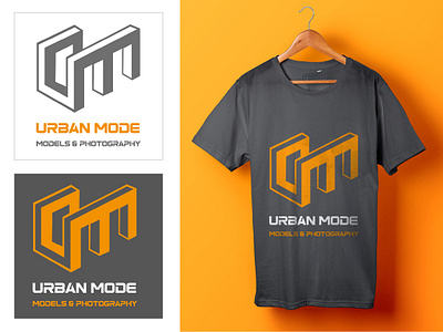 Urban Mode Models & Photography. Logo Design brand identity logo dessign