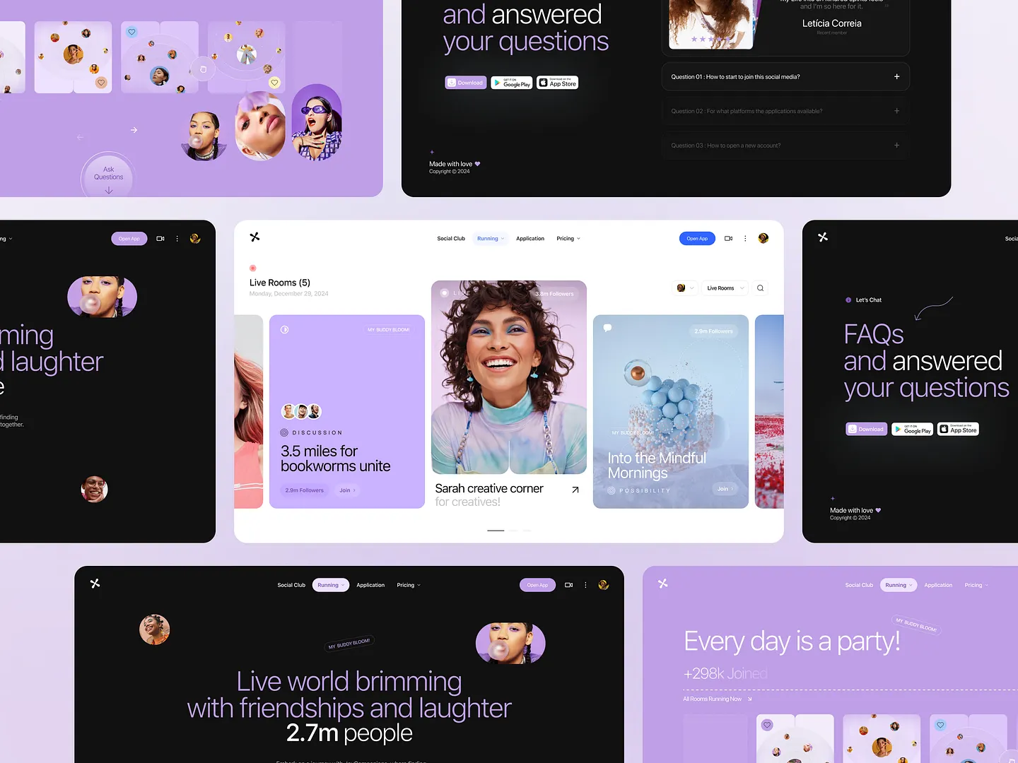 Stunning Influencer Website Designs for Social Media Engagement