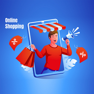 Online Shopping Design ui
