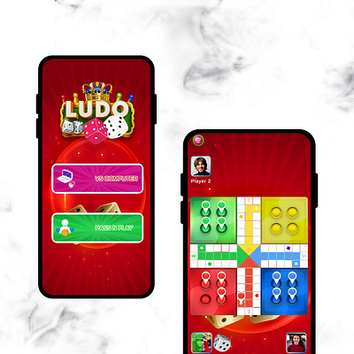Ludo King App Design app ui