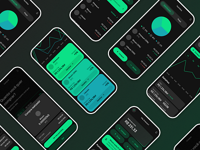 Crypto app concept design ui ux