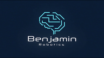 Benjamin Robotics Logo Animation after after effects aftereffects animation branding design graphic design illustration logo logo animation logo design motion graphics ui
