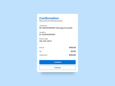 payment confirmation screen ui components dailyuichallenge design paymentscreen ui ux