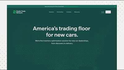 Dealer Trade Network | Animation animation brand branding car dealership inventory motion graphics website