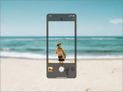 camera view screen ui cameraui cameraviewscreen components dailyuichallenge design ui ux