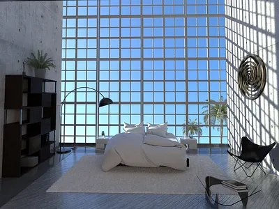 Modern Room 3d architecture cinema4d design house illustration modern room