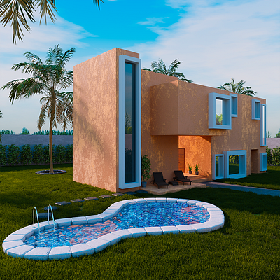 Sweet Home 3d architecture blender cinema4d concept art design home house modern modern house