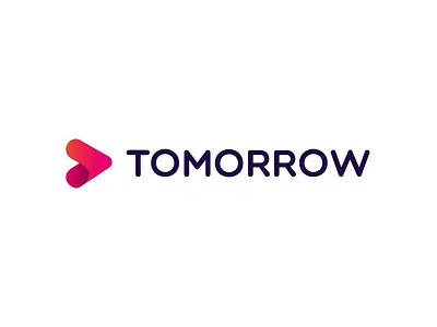 Tomorrow Logo animation 2d 3d after after effects aftereffects animation branding design graphic design illustration intro logo logo animation logo design motion graphics outro ui