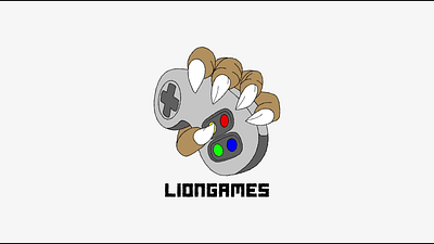 lion games Logo animation 3d after after effects aftereffects animation branding design graphic design illustration intro logo logo animation logo design motion graphics outro ui