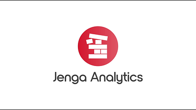 Jenga Analytics Logo Animation 3d after after effects aftereffects animation branding design graphic design illustration intro logo logo animation logo design motion graphics outro ui