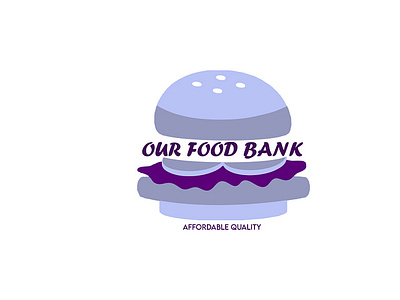 Our food bank logo branding logo