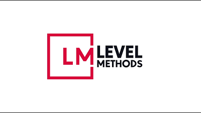 Level Methods Logo Animation Version 1 2d 3d after after effects aftereffects animated logo animation branding design graphic design illustration intro logo logo aniamtion logo design motion graphics outro ui