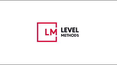 Level Methods Logo Animation Version 2 3d after after effects aftereffects animation branding design graphic design illustration intro logo logo animation logo design motion graphics outro ui
