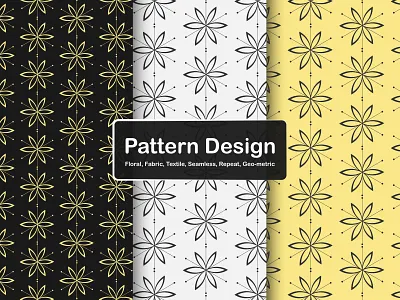 Vector geometric luxury pattern set and full vector design decoration