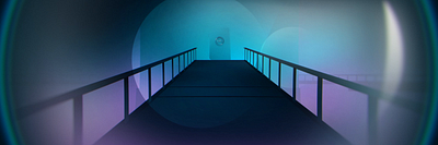 FAT Brands - Ready to Launch 2d 3d animation astronaut blue branding conference design dope glow launch modern motion graphics pov purple rocket scifi space speaker walk