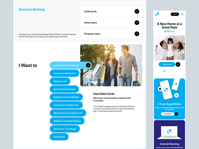 Bank Website Redesign asia bank asian bank bank features bank website banking clean web design eastern bank finance landing page minimal web design mobile bank website mobile cards mobile hero mobile lsider responsive bank website ui ux web design website website features