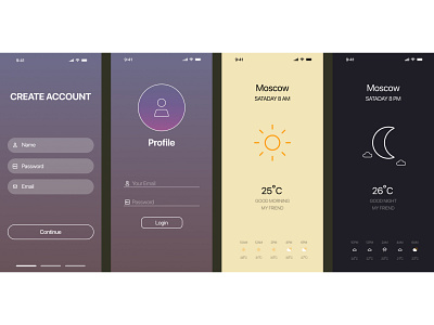 UX/UI mobile version ui