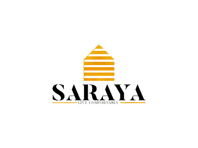 SARAYA Real Estate Agency branding graphic design logo
