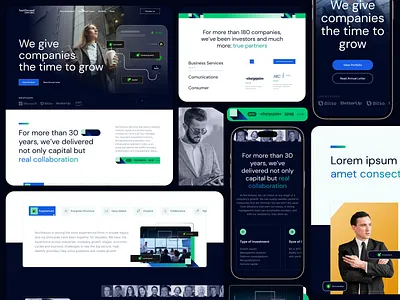 Landing Page - Northwood - Webapp design landind page ui ux ui design web design website