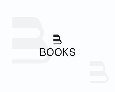 B / Books app icon b icon b logo books education letter b library school study