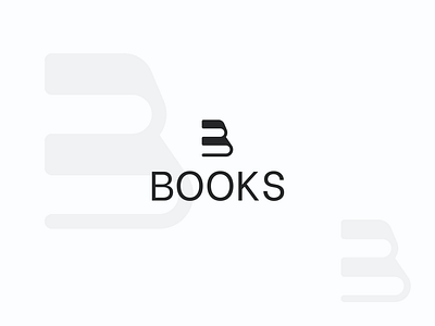 B / Books app icon b icon b logo books education letter b library school study