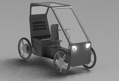 Smart Golf cart - initial conceptualization 3d 3d printing design graphic design