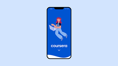 Coursera app redesign app design figma redesign ui uxui