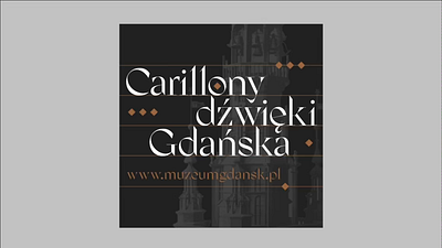 Carillons of Gdansk kinetic branding animation branding kinetic logo motion graphics typography