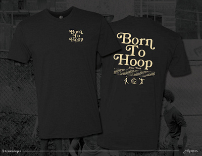 Born To Hoop apparel design basketball born to hoop roundballin