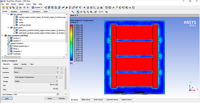 Ansys Fluent - Battery Analysis 3d 3d printing battery design graphic design