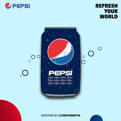 Pepsi illustration and design project flyer graphic design illustration pepsi photoshop wallpaper