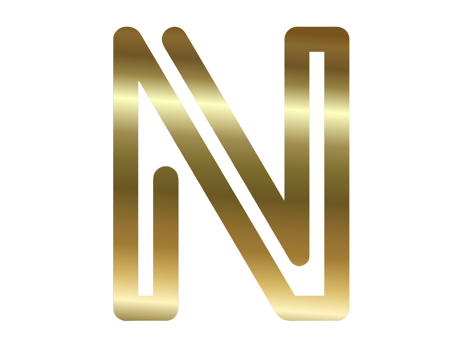 Gold-Letter-N-Gold by Wesley Rapholtz on Dribbble