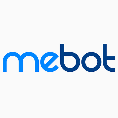 mebot bot chat design logo ui website