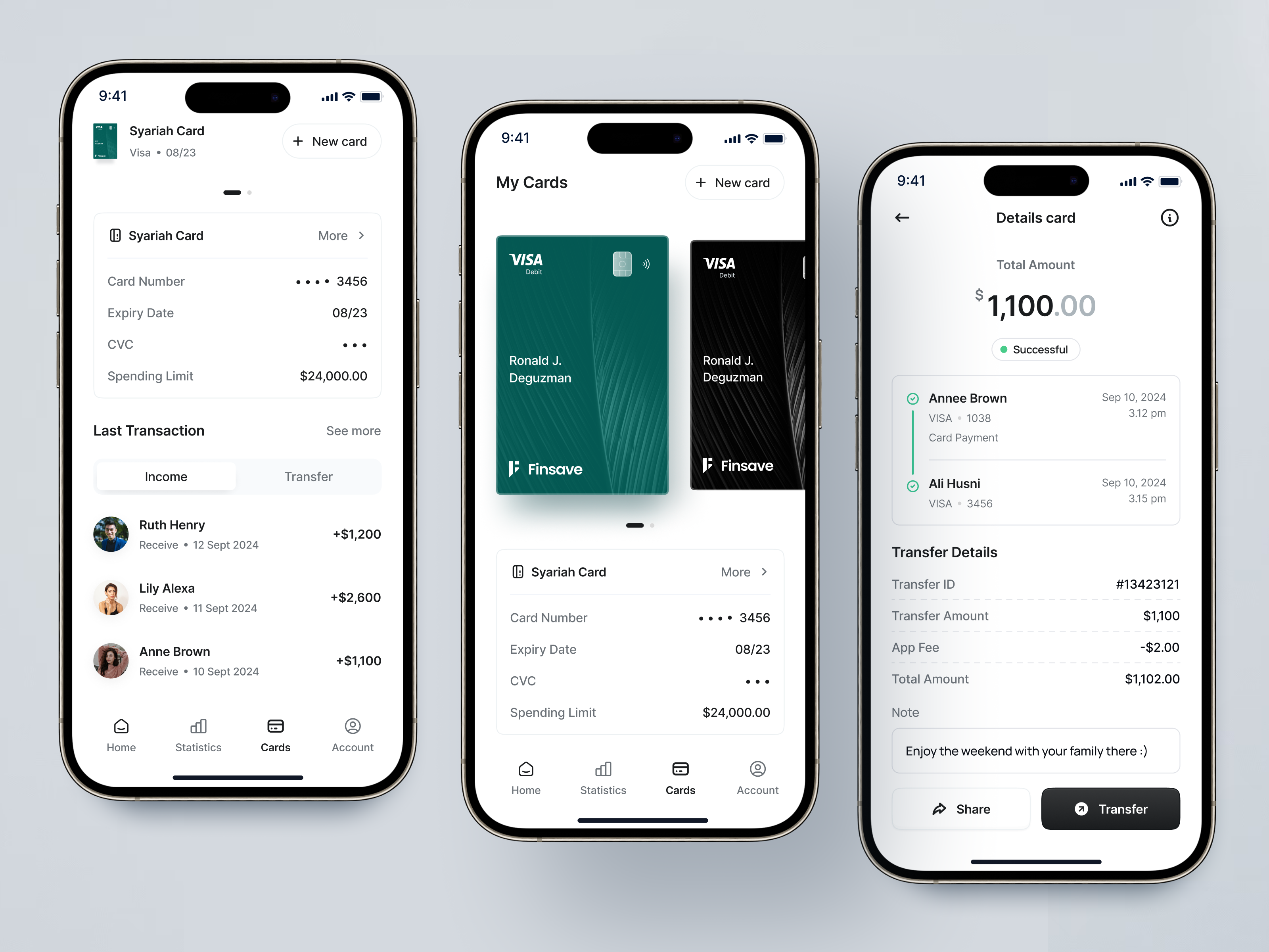 Cards Page, Details Transaction - Mobile Banking App app design bank app banking card cards clean credit card debit card design details transaction finance app finance management fintech app ios minimalist mobile mobile app transaction details transactions ui ux