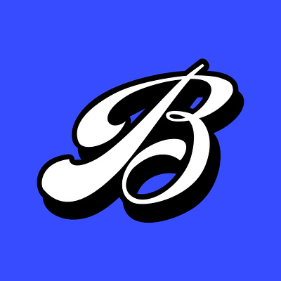 "В" symbol graphic design lettering logo symbol