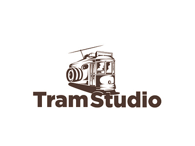 Tram Studio branding graphic design logo
